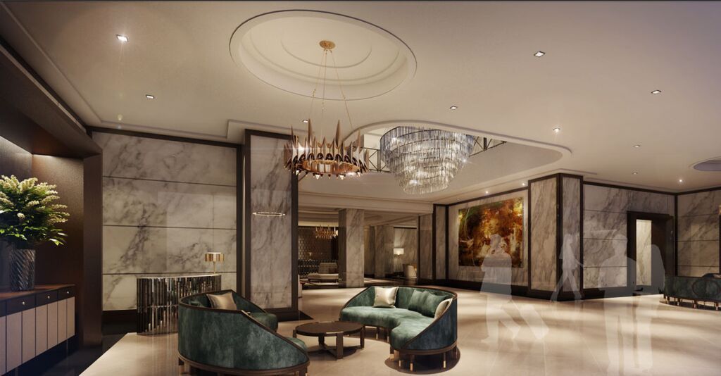 Отель The Ritz-Carlton, Куала-Лумпур Экстерьер фото The lobby of the hotel