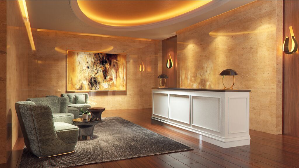 Отель The Ritz-Carlton, Куала-Лумпур Экстерьер фото A 3D rendering of a room